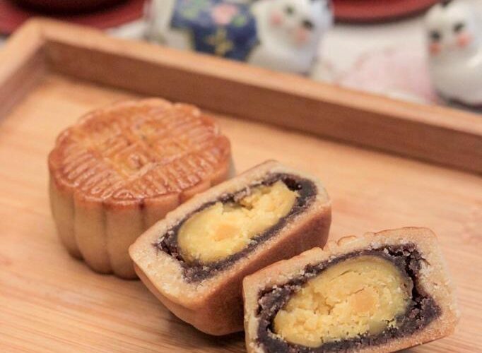 TRADITIONAL Red Bean Single Yolk (6pcs)